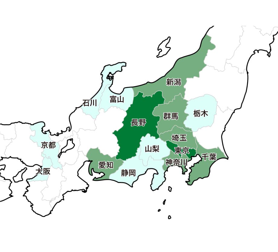 進学先 都道府県