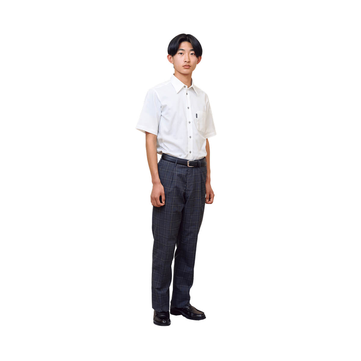 男性生徒夏服